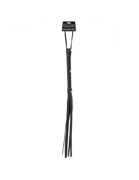 FETISH FANTASY LIMITED EDITION LATIGO AZOTADOR PIEL NEGRO