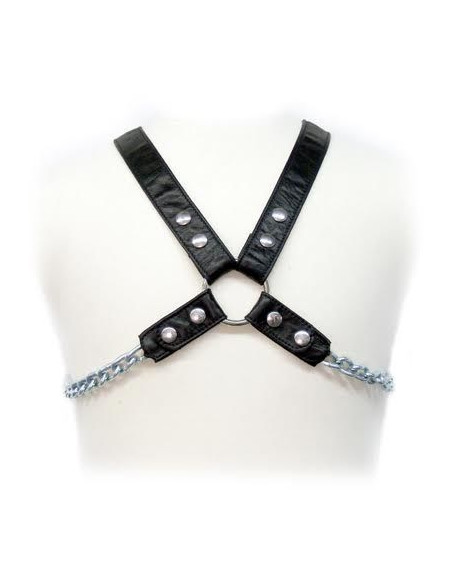 LEATHER BODY CHAIN HARNESS II