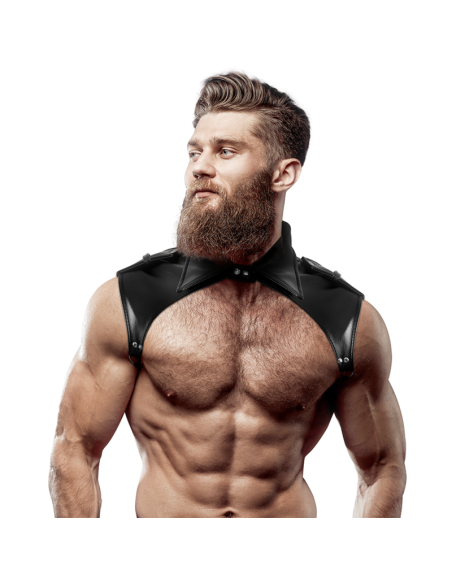 FETISH SUBMISSIVE ATTITUDE ARNES BRIGADE AJUSTABLE ECOPIEL CUELLO HOMBRE
