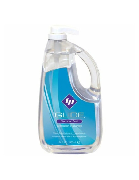 ID GLIDE LUBRICANTE BASE AGUA HIPOALERGENICO NATURAL FEEL 1900 ML