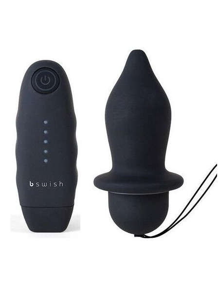 B SWISH BFILLED CLASSIC VIBRATING PLUG BLACK