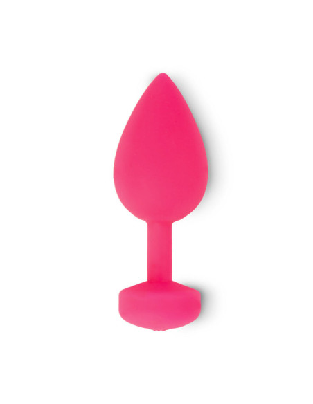 G VIBE FUNTOYS GPLUG ANAL VIBRADOR RECARGABLE PEQUENO ROSA NEON 3CM