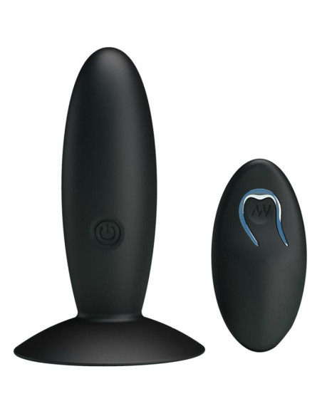 PRETTY LOVE PLUG ANAL RECARGABLE CON VIBRACION Y MANDO