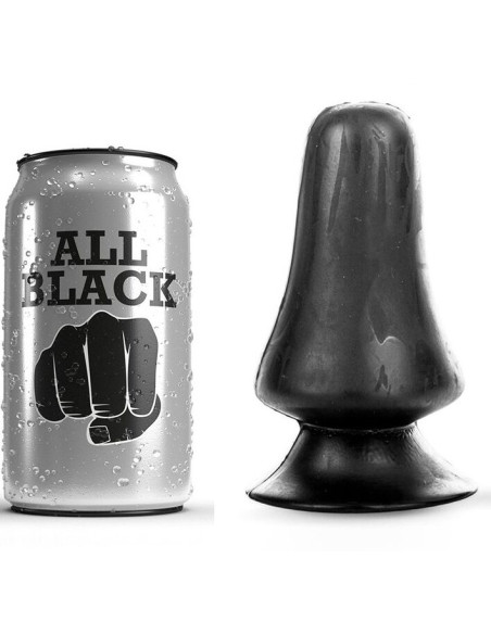 ALL BLACK ANAL PLUG 12 CM