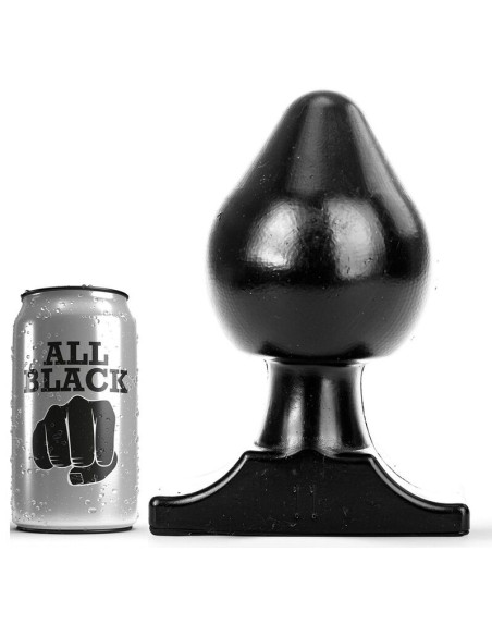 ALL BLACK ANAL PLUG 19 CM