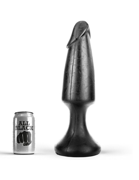 ALL BLACK PLUG ANAL 35 CM