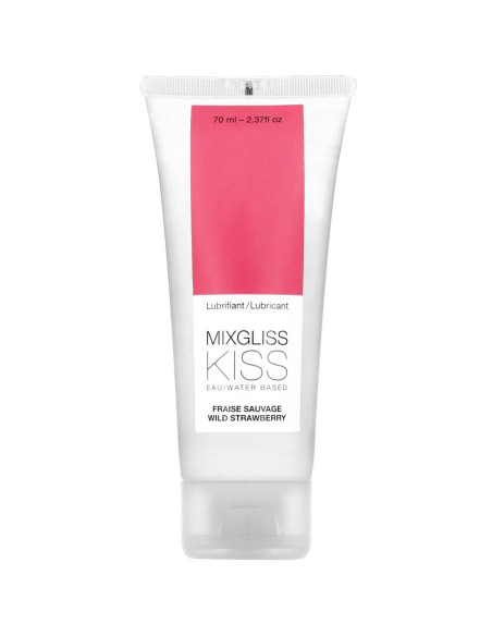 MIXGLISS LUBRICANTE BASE AGUA SABOR A FRESA 70 ML