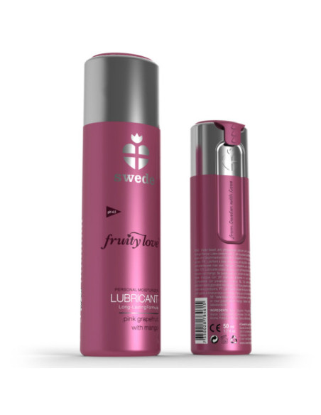SWEDE FRUITY LOVE LUBRICANTE POMELO ROSA CON MANGO 100 ML