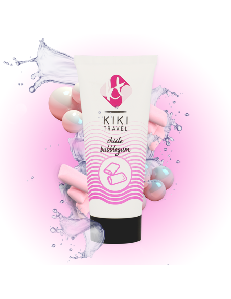 KIKI TRAVEL LUBRICANTE SABOR A CHICLE 50 ML