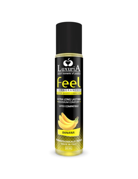 INTIMATELINE LUXURIA FEEL LUBRICANTE BASE AGUA PLATANO 60 ML
