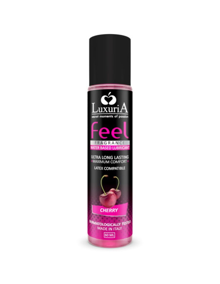 INTIMATELINE LUXURIA FEEL LUBRICANTE BASE AGUA CEREZA 60 ML