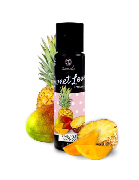 SECRETPLAY MANGO PINEAPPLE GEL SWEET LOVE 60 ML