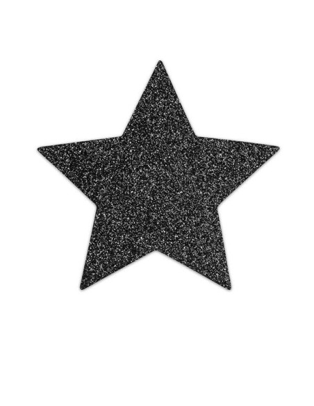 BIJOUX INDISCRETS PEZONERAS FLASH ESTRELLA NEGRO