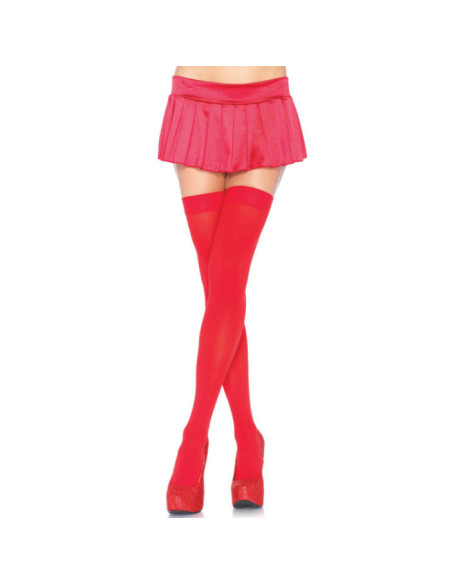 LEG AVENUE MEDIAS OPACAS ROJO