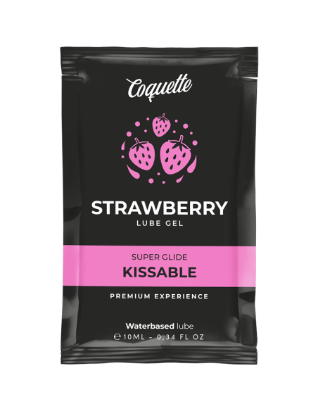COQUETTE COSMETICS POCKET LUBRICANTE KISSABLE BASE AGUA FRESA 10 ML