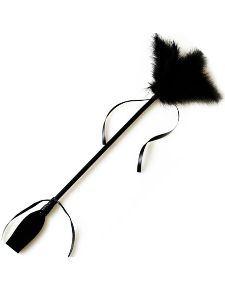 SECRETPLAY FUSTA PLUMA NEGRO