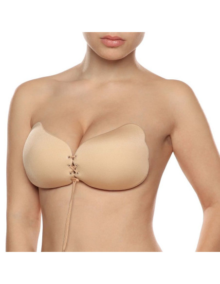 BYE BRA LACE IT REALZADOR PUSH UP BEIGE COPA C