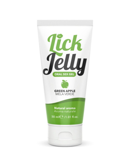 INTIMATELINE LICK JELLY LUBRICANTE MANZANA VERDE 50 ML