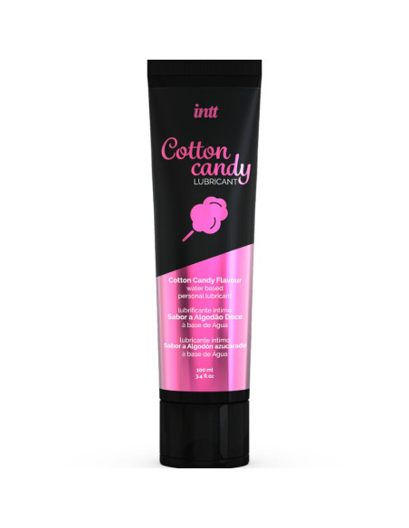 INTT LUBRICANTS LUBRICANTE INTIMO BASE AGUA DELICIOSO SABOR A ALGODON DULCE