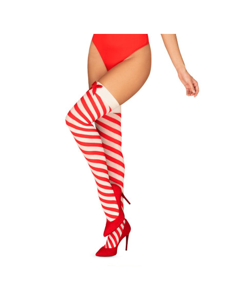 OBSESSIVE KISSMAS STOCKINGS S M