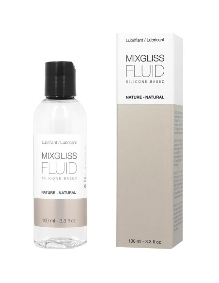 MIXGLISS LUBRICANTE BASE SILICONA NATURAL 100ML