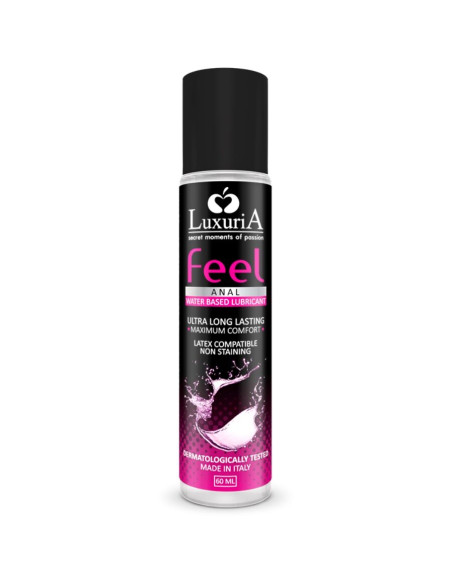 INTIMATELINE LUXURIA FEEL LUBRICANTE BASE AGUA ANAL 60 ML