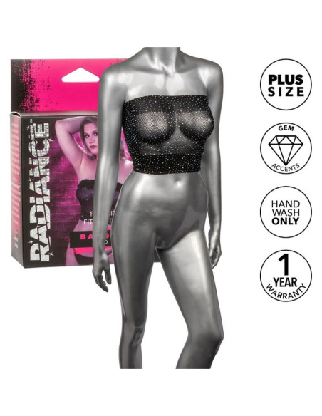 CALEXOTICS RADIANCE TOP BANDEAU PEDRERIA TALLA GRANDE