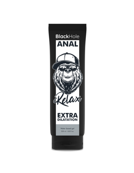BLACK HOLE GEL BASE AGUA DILATACION ANAL 250 ML