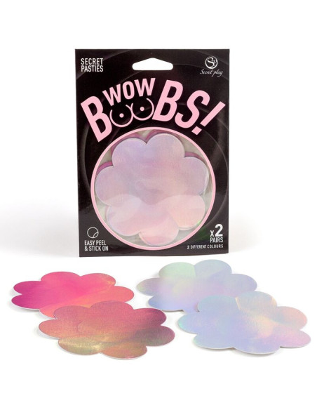 SECRET PLAY WOW BOOBS CUBRE PEZONES FLOR