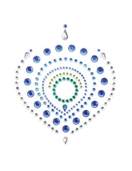 BIJOUX INDISCRETS FLAMBOYANT AZUL VERDE