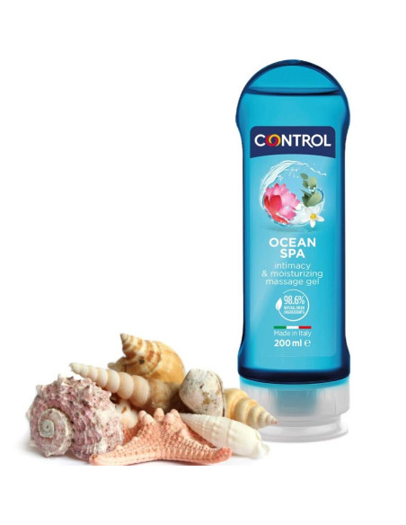 CONTROL 2 EN 1 MASSAGE PLEASURE MEDITERRANEAN SEA 200 ML