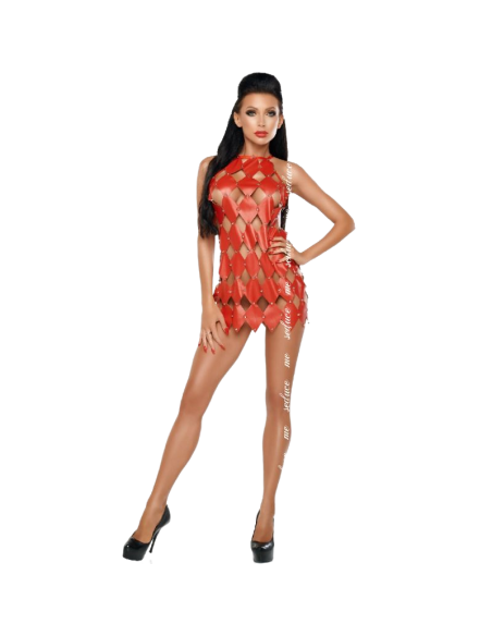 ME SEDUCE GWEN VESTIDO ESPALDA DESCUBIERTA ROJO S M