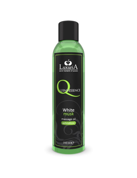 INTIMATELINE LUXURIA QUINTESSENCE ACEITE MASAJE ALMIZCLE BLANCO 150 ML