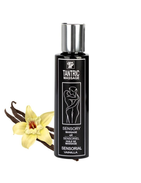 EROS ART ACEITE MASAJE TANTRICO NATURAL Y AFRODISIACO VAINILLA 100 ML