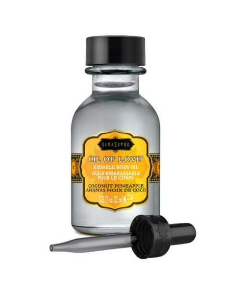 KAMASUTRA ACEITE COMESTIBLE COCO Y PINA 22 ML