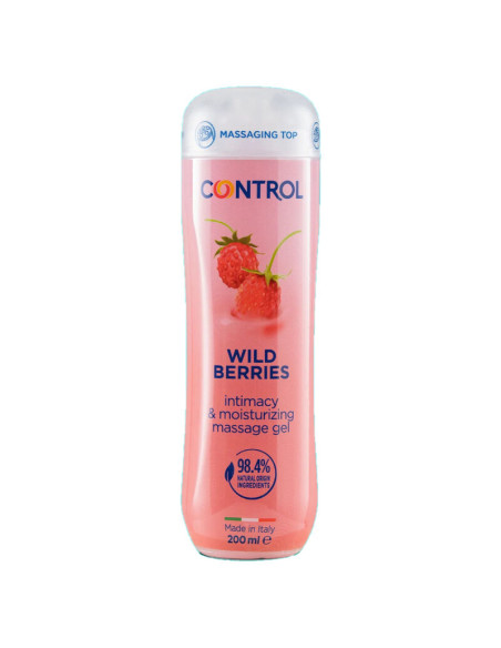 CONTROL GEL DE MASAJE 3 EN 1 WILD BERRIES 200 ML