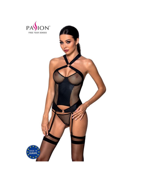 PASSION AMANDA CORSET CUERO ECOLOGICO S M