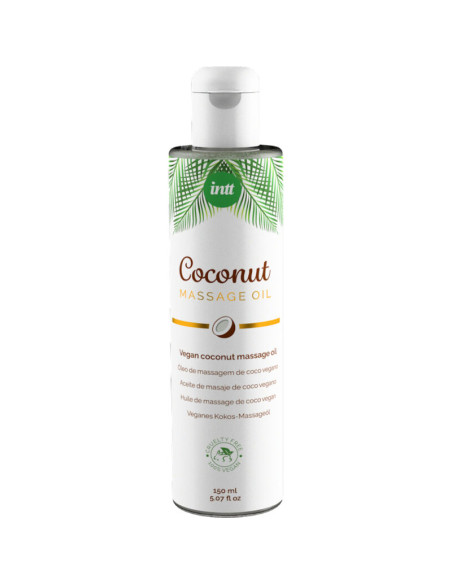 INTT ACEITE DE MASAJE VEGANO DULCE CON SABOR A COCO RELAJANTE