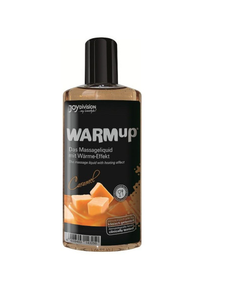 JOYDIVISION WARMUP ACEITE DE MASAJE EFECTO CALOR CARAMELO 150ML
