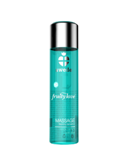 SWEDE FRUITY LOVE ACEITE EFECTO CALOR GROSELLA NEGRA Y LIMA 120 ML