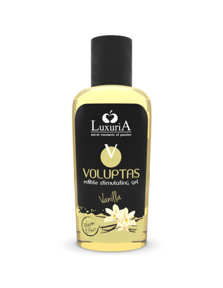 INTIMATELINE LUXURIA VOLUPTAS GEL MASAJE COMESTIBLE EFECTO CALOR VAINILLA 100 ML
