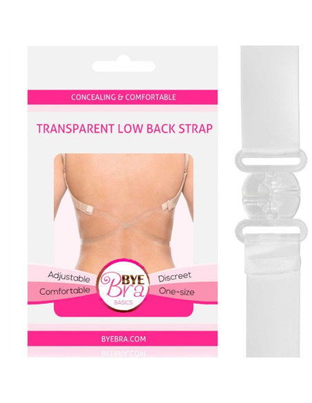 BYE BRA TIRANTES ESPALDA TRANSPARENTE REDUCTOR