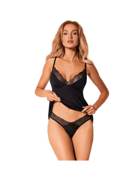 OBSESSIVE BELLA ROU TOP PANTIES XS S