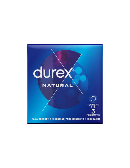 DUREX NATURAL CLASSIC 3 UNIDADES