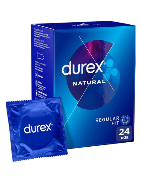 DUREX NATURAL PLUS 24 UNIDADES