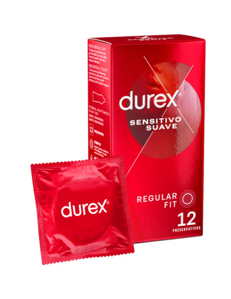 DUREX SENSITIVO SUAVE 12 UNIDADES
