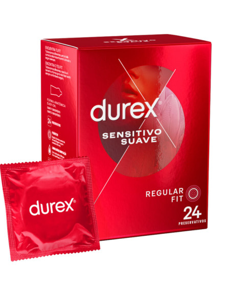 DUREX SENSITIVO SUAVE 24 UNIDADES