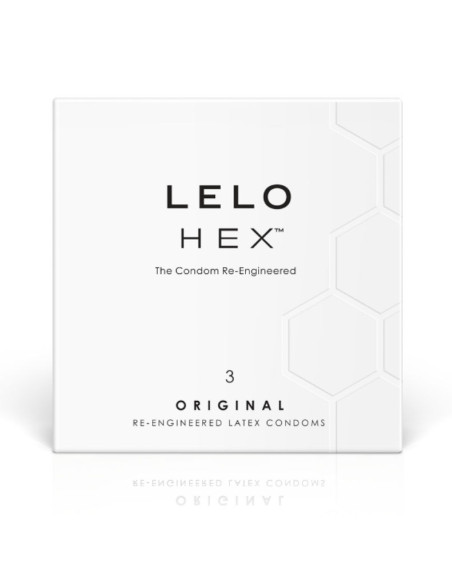 LELO HEX PRESERVATIVO CAJA 3 UDS