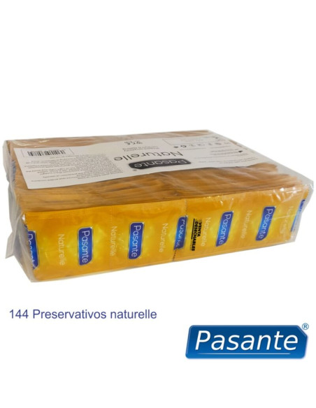 PASANTE PRESERVATIVOS NATURELLE BOLSA 144 UNIDADES