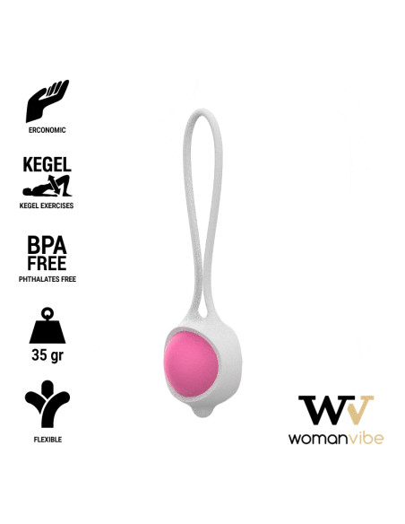 WOMANVIBE KEISY I BOLA GEISHA SILICONA ROSA